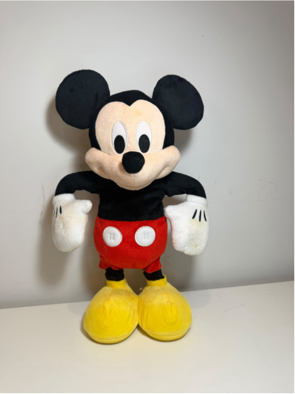 Disney Junior Mickey Mouse Interactive Musical Plush Toy 12" Just Play #F